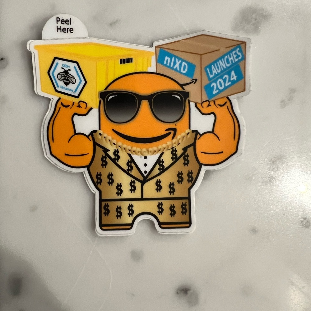 Limited edition National IXD Sticker Amazon